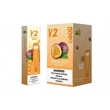 V2 Xl Passion Fruit Disposable Vape Device 6Pk - EveryThing Vapes