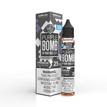 Vgod Iced Purple Bomb Saltnic 30ml 25Mg - EveryThing Vapes