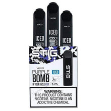 Vgod Stig Purple Bomb Disposable Vape Pod Device 1Pc - EveryThing Vapes