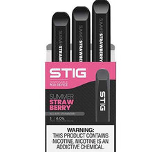 Vgod Stig Summer Strawberry Disposable Vape Pod Device 1Pc - EveryThing Vapes