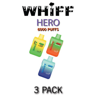 Whiff Hero Disposable Vape Device by Scott Storch - 3PK
