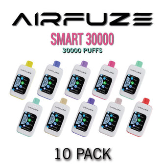 AIRFUZE SMART 30000 Disposable Vape Device | 30000 Puffs - 10PK