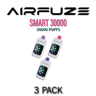 AIRFUZE SMART 30000 Disposable Vape Device | 30000 Puffs - 3PK