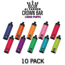 Al Fakher Crown Bar Disposable Vape Device | 15000 Puffs - 10PK