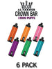 Al Fakher Crown Bar Disposable Vape Device | 15000 Puffs - 6PK