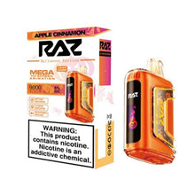 Apple Cinnamon Flavored Raz TN9000 Disposable Vape Device 10PK | everythingvapes.com