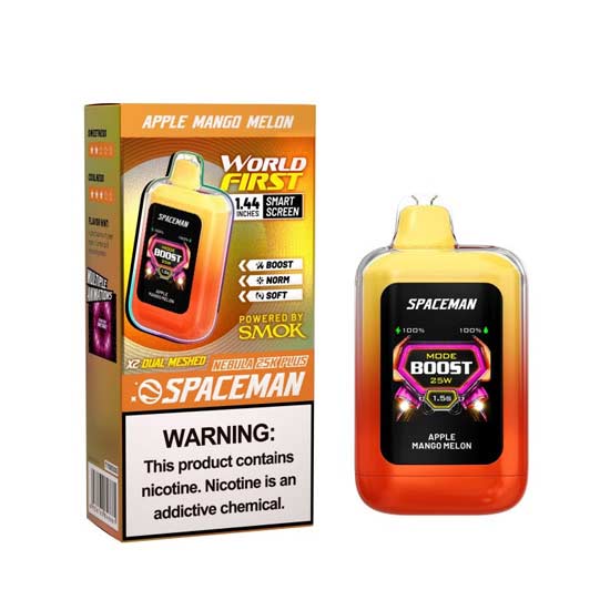 Spaceman Nebula 25K Plus Disposable Vape Device | 25000 Puffs - 1PC EveryThing Vapes Spaceman Nebula 25K Plus Disposable Vape Device | 25000 Puffs - 1PC EveryThing Vapes