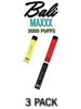 Bali MAXXX Disposable Vape | 3000 PUFFS - 3PK