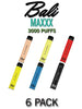 Bali MAXXX Disposable Vape | 3000 PUFFS - 6PK