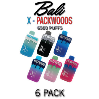 Bali x Packwoods Disposable Vape Device | 6500 PUFFS - 6PK