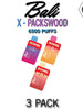 Bali X Packwoods 0% Disposable Vape Device | 6500 PUFFS - 3PK