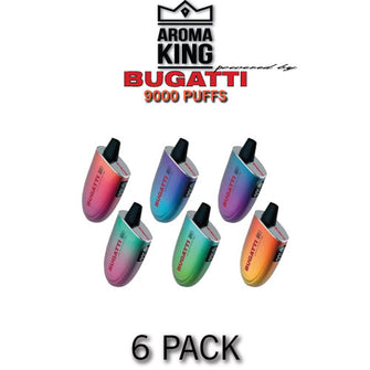BUGATTI ELITE by AROMA KING Disposable Vape Device | 9000 Puffs - 6PK