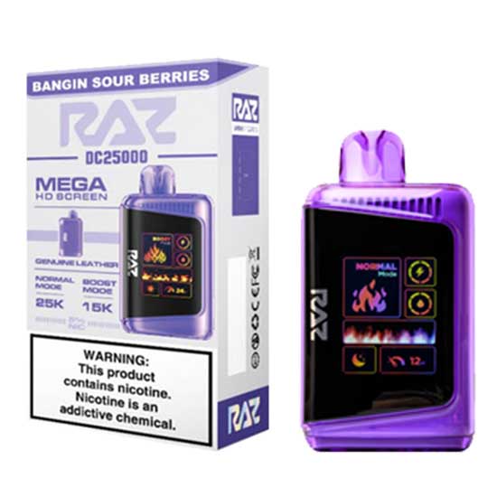Raz DC25000 Disposable Vape Device | 25000 Puffs - 1PC EveryThing Vapes Raz DC25000 Disposable Vape Device | 25000 Puffs - 1PC EveryThing Vapes