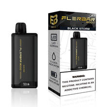 Black Storm Flavored FlerBar Disposable Vape Device 3PK | EveryThing Vapes