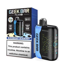 Blackberry Blueberry Flavored Geek Bar Pulse X Disposable Vape Device - 25K Puffs - 10PK | EveryThing Vapes