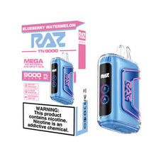 Bluberry Watermelon Raz TN9000 Disposable Vape Device 6PK | everythingvapes.com