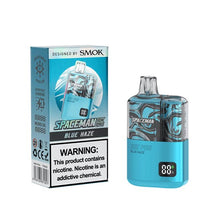 Blue Haze Flavored Spaceman 10K Pro Disposable Vape Device 3PK |  EveryThing Vapes