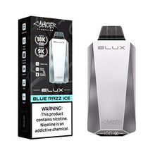Blue Razz Ice Flavored Elux CYBEROVER Disposable Vape Device 6PK | EveryThing Vapes