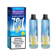 Blue Razz Ice Flavored Lost Mary Nera Fullview Pods Disposable Vape Device - 70K Puffs | Every Thing Vapes
