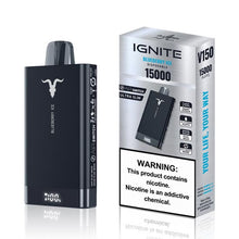 Blueberry Ice  Flavored Ignite V150 Disposable Vape Device - 15K Puffs - 10PK | EveryThing Vapes