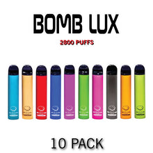 Bomb LUX Disposable Vape | 2800 Puffs - 10PK