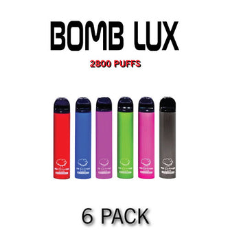 Bomb LUX Disposable Vape | 2800 Puffs - 6PK
