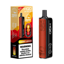 Cherry Lemon 3mg Flavored HQD Shisha Hookah 3mg Disposable Vape Device - 20K Puffs -  | Everything Vapes