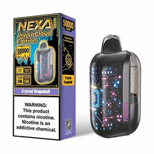 Crystal Grapeball (Invisa Cloud Edition) Flavored NEXA Ultra 50009 Disposable Vape Device - 50K Puffs - 1PC | Everything Vapes