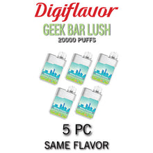 Digiflavor Geek Bar LUSH Disposable Vape Device | 20k Puffs - 5PC