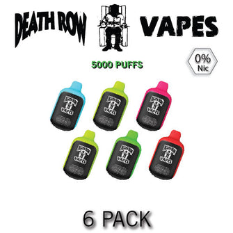 DEATH ROW Snoop Dogg 5000 0% Disposable Vape Device | 5000 Puffs – 6PK