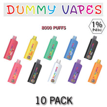 Dummy Vapes 1% Nicotine Disposable Vape Device | 8000 Puffs - 10PK
