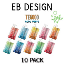 EB Design TE6000 Disposable Vape Device | 6000 Puffs - 10PK