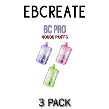 EBCREATE BC Pro 40K Vape - 3PK