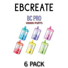 EBCREATE BC Pro 40K Vape - 6PK