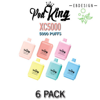 EB Create Pod King XC5000 Disposable Vape | 5000 Puffs - 6PK