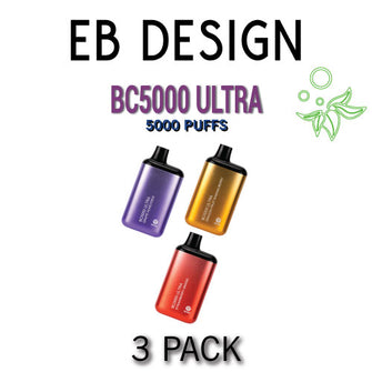 EB Design BC5000 ULTRA Disposable Vape Device | 5000 Puffs - 3PK