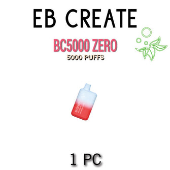 EB Create BC5000 0% ZERO Disposable Vape Device | 5000 - 1PC