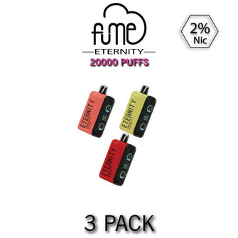 Fume ETERNITY 2% Disposable Vape Device | 20000 Puffs - 3PK