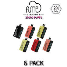 Fume ETERNITY 2% Disposable Vape Device | 20000 Puffs - 6PK