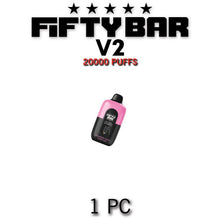 Fifty Bar V2 Disposable Vape Device | 20K Puffs - 1PC