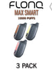 FLONQ Max Smart 2% Nicotine Disposable Vape Device | 10000 PUFFS - 3PK