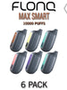 FLONQ Max Smart 2% Nicotine Disposable Vape Device | 10000 PUFFS - 6PK