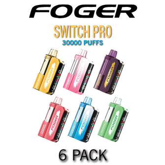 Foger Switch Pro 30K Disposable Vape Kit | 30k Puffs - 6PK