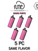 FUME Hookah 2% Disposable Vape Device | 20k Puffs - 5PC