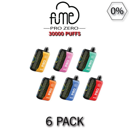 Fume PRO ZERO 0% Disposable Vape Device | 30000 Puffs