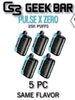 Geek Bar Pulse X ZERO 0% Disposable Vape Device | 25000 Puffs - 5PC