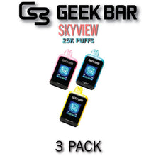 Geek Bar Skyview by Digiflavor Disposable Vape Device | 25K Puffs - 3PK