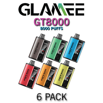 Glamee GT8000 Disposable Vape | 8000 PUFFS - 6PK
