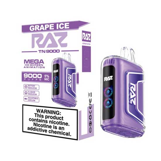 Raz TN9000 Disposable Vape Device | 9000 Puffs - 3PK EveryThing Vapes Raz TN9000 Disposable Vape Device | 9000 Puffs - 3PK EveryThing Vapes