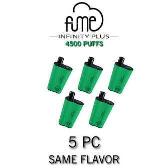 Fume INFINITY PLUS Disposable Vape Device | 4500 Puffs - 5PC